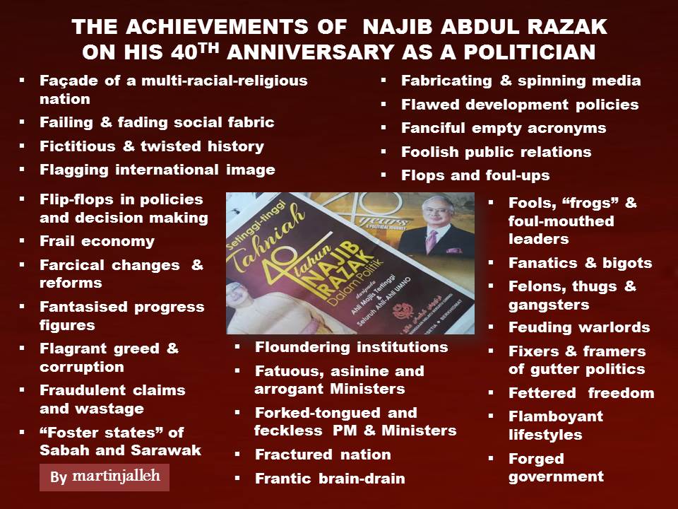 Achievements of Najib 40th Anniv MJ